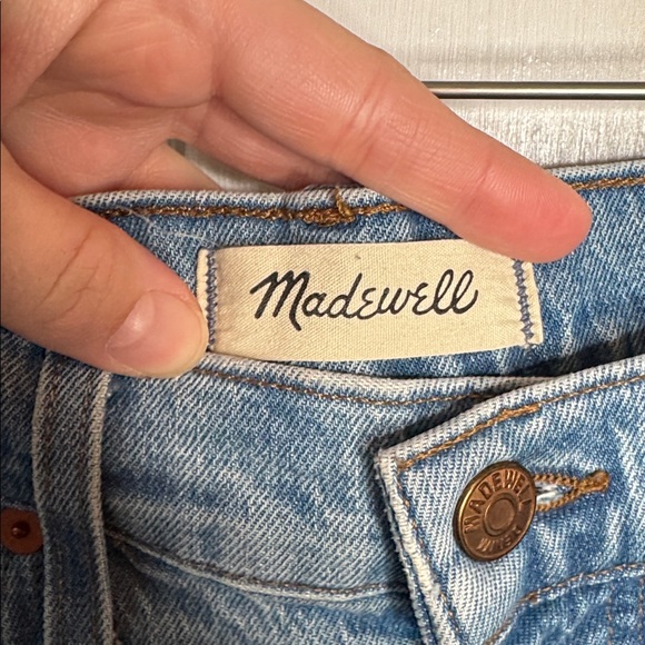 Madewell Balloon Jeans in Whistler Wash Sz 29 - Picture 6 of 13